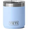 imageYETI Rambler 10 oz Stackable Lowball 20 Vacuum Insulated Stainless Steel with MagSlider Lid Black StoneBig Sky Blue