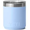 imageYETI Rambler 10 oz Stackable Lowball 20 Vacuum Insulated Stainless Steel with MagSlider Lid Black StoneBig Sky Blue
