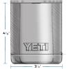 imageYETI Rambler 10 oz Stackable Lowball 20 Vacuum Insulated Stainless Steel with MagSlider Lid Black StoneBlack StoneTextured