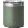imageYETI Rambler 10 oz Stackable Lowball 20 Vacuum Insulated Stainless Steel with MagSlider Lid Black StoneCamp Green