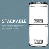 imageYETI Rambler 10 oz Stackable Lowball 20 Vacuum Insulated Stainless Steel with MagSlider Lid Black StoneCamp Green