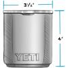 imageYETI Rambler 10 oz Stackable Lowball 20 Vacuum Insulated Stainless Steel with MagSlider Lid Black StoneCamp Green
