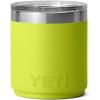 imageYETI Rambler 10 oz Stackable Lowball 20 Vacuum Insulated Stainless Steel with MagSlider Lid Black StoneChartreuse