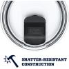 imageYETI Rambler 10 oz Stackable Lowball 20 Vacuum Insulated Stainless Steel with MagSlider Lid Black StoneKing Crab