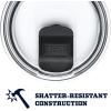 imageYETI Rambler 10 oz Stackable Lowball 20 Vacuum Insulated Stainless Steel with MagSlider Lid Black StonePapaya