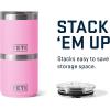 imageYETI Rambler 10 oz Stackable Lowball 20 Vacuum Insulated Stainless Steel with MagSlider Lid Black StonePower Pink