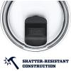 imageYETI Rambler 10 oz Stackable Lowball 20 Vacuum Insulated Stainless Steel with MagSlider Lid Black StonePower Pink