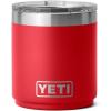 imageYETI Rambler 10 oz Stackable Lowball 20 Vacuum Insulated Stainless Steel with MagSlider Lid Black StoneRescue Red