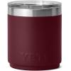 imageYETI Rambler 10 oz Stackable Lowball 20 Vacuum Insulated Stainless Steel with MagSlider Lid Black StoneWild Vine Red