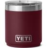 imageYETI Rambler 10 oz Stackable Lowball 20 Vacuum Insulated Stainless Steel with MagSlider Lid Black StoneWild Vine Red