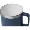 imageYETI Rambler 14 oz Ceramic Lined Stackable Mug Vacuum Insulated Stainless Steel with MagSlider Lid Moon DustNavy