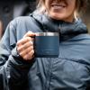 imageYETI Rambler 14 oz Ceramic Lined Stackable Mug Vacuum Insulated Stainless Steel with MagSlider Lid Moon DustNavy