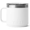 imageYETI Rambler 14 oz Ceramic Lined Stackable Mug Vacuum Insulated Stainless Steel with MagSlider Lid Moon DustWhite