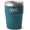imageYETI Rambler 16 oz Stackable Tumbler Vacuum Insulated Stainless Steel with MagSlider LidAgave Teal