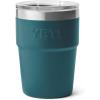 imageYETI Rambler 16 oz Stackable Tumbler Vacuum Insulated Stainless Steel with MagSlider LidAgave Teal