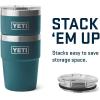 imageYETI Rambler 16 oz Stackable Tumbler Vacuum Insulated Stainless Steel with MagSlider LidAgave Teal