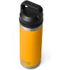 imageYETI Rambler 18 oz Bottle Leakproof Vacuum Insulated Stainless Steel with Chug Cap Black StoneBeekeeper