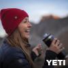 imageYETI Rambler 18 oz Bottle Leakproof Vacuum Insulated Stainless Steel with Chug Cap Black StoneBig Sky Blue