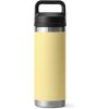 imageYETI Rambler 18 oz Bottle Leakproof Vacuum Insulated Stainless Steel with Chug Cap Black StoneDaybreak Yellow