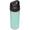 imageYETI Rambler 18 oz Bottle Leakproof Vacuum Insulated Stainless Steel with Chug Cap Black StoneSeafoam