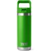 imageYETI Rambler 18 oz Bottle Vacuum Insulated Stainless Steel with Straw Cap Moon DustCanopy Green