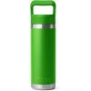 imageYETI Rambler 18 oz Bottle Vacuum Insulated Stainless Steel with Straw Cap Moon DustCanopy Green