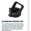 imageYETI Rambler 18 oz Bottle Vacuum Insulated Stainless Steel with Straw Cap Moon DustWetlands Camo