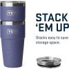 imageYETI Rambler 20 oz Stackable Tumbler Stainless Steel Vacuum Insulated with MagSlider LidMoon Dust  Textured