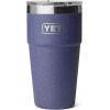 imageYETI Rambler 20 oz Stackable Tumbler Stainless Steel Vacuum Insulated with MagSlider LidMoon Dust  Textured