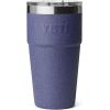 imageYETI Rambler 20 oz Stackable Tumbler Stainless Steel Vacuum Insulated with MagSlider LidMoon Dust  Textured