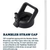 imageYETI Rambler 26 oz Bottle Vacuum Insulated Stainless Steel with Straw Cap Black StonePower Pink