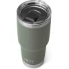 imageYETI Rambler 30 oz Tumbler Stainless Steel Vacuum Insulated with MagSlider Lid Moon DustCamp Green