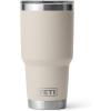 imageYETI Rambler 30 oz Tumbler Stainless Steel Vacuum Insulated with MagSlider Lid Moon DustCape Taupe
