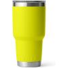 imageYETI Rambler 30 oz Tumbler Stainless Steel Vacuum Insulated with MagSlider Lid Moon DustFirefly Yellow