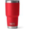 imageYETI Rambler 30 oz Tumbler Stainless Steel Vacuum Insulated with MagSlider Lid Moon DustRescue Red