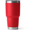 imageYETI Rambler 30 oz Tumbler Stainless Steel Vacuum Insulated with MagSlider Lid Moon DustRescue Red