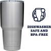 imageYETI Rambler 30 oz Tumbler Stainless Steel Vacuum Insulated with MagSlider Lid Moon DustStainless