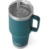 imageYETI Rambler 35 oz Straw Mug Vacuum Insulated Stainless Steel Moon DustAgave Teal