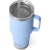 imageYETI Rambler 35 oz Straw Mug Vacuum Insulated Stainless Steel Moon DustBig Sky Blue