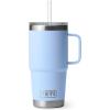 imageYETI Rambler 35 oz Straw Mug Vacuum Insulated Stainless Steel Moon DustBig Sky Blue
