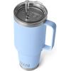 imageYETI Rambler 35 oz Straw Mug Vacuum Insulated Stainless Steel Moon DustBig Sky Blue