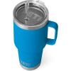 imageYETI Rambler 35 oz Straw Mug Vacuum Insulated Stainless Steel Moon DustBig Wave Blue