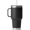 imageYETI Rambler 35 oz Straw Mug Vacuum Insulated Stainless Steel Moon DustBlack