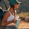 imageYETI Rambler 35 oz Straw Mug Vacuum Insulated Stainless Steel Moon DustBlack Forest Green