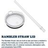 imageYETI Rambler 35 oz Straw Mug Vacuum Insulated Stainless Steel Moon DustCamp Green