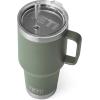 imageYETI Rambler 35 oz Straw Mug Vacuum Insulated Stainless Steel Moon DustCamp Green