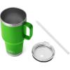 imageYETI Rambler 35 oz Straw Mug Vacuum Insulated Stainless Steel Moon DustCanopy Green