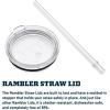 imageYETI Rambler 35 oz Straw Mug Vacuum Insulated Stainless Steel Moon DustCanopy Green