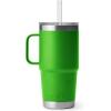 imageYETI Rambler 35 oz Straw Mug Vacuum Insulated Stainless Steel Moon DustCanopy Green