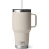 imageYETI Rambler 35 oz Straw Mug Vacuum Insulated Stainless Steel Moon DustCape Taupe